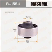 ����������� Honda Accord ������. Masuma RU584 RU584 ����