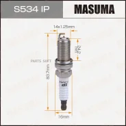 ����� ��������� Iridium+Platinum (PLFR5A-11) Masuma S534IP S534IP ����