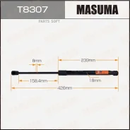 ���� ������� L=426�� ��������� Masuma T8307 T8307 ����
