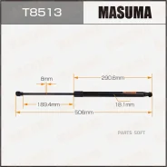���� ������� L=506�� ��������� Masuma T8513 T8513 ����