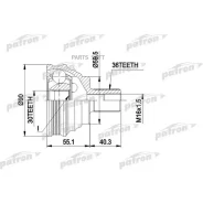 ���� AUDI A3 13- 1.2 TFSI ������. Patron PCV1467 PCV1467 ����
