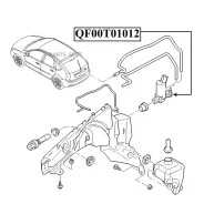 ����� ��������� FORD Quattro Freni QF00N00117 QF00N00117 ����