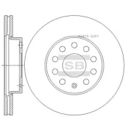 ���� ��������� AUDI/Skoda/VW A3/Octavia/GOLF 12- ������. ����. D=276�� Sangsin Brake SD5410 SD5410 ����