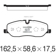������� ��������� LAND Rover Range Rover Sport 05- �����. Sangsin Brake SP2236 SP2236 ����