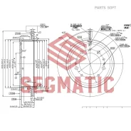 ���� ��������� Toyota/Lexus LAND Cruiser/LX ����. Segmatic SBD30093188 SBD30093188 ����