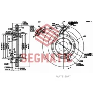 ���� ��������� MB C(W205) �����. Segmatic SBD30093356 SBD30093356 ����