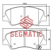 ������� ��������� KIA/Hyundai RIO/Solaris 10- �����. Segmatic SGBP2552 SGBP2552 ����