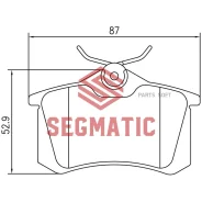 ������� ��������� VAG POLO/Octavia 1.6 09- ����. Segmatic SGBP2553 SGBP2553 ����