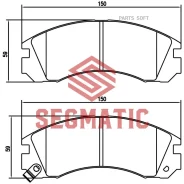 ������� ��������� Mitsubishi Outlander 12- �����. Segmatic SGBP2571 SGBP2571 ����