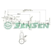 ����������� Honda Civic -11 �����. ���. Sensen 42140541 42140541 ����