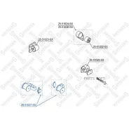 ����� ��������� Hyundai Accent 00- ����. Stellox 2551027SX 2551027SX ����
