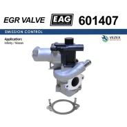 ������ EGR Infiniti/Nissan QX50/QX70/FX/Q70/Pathfinder 3.0 CDI EAG 601407 601407 ����
