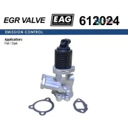 ������ EGR FIAT/OPEL Doblo/Panda/Corsa/Tigra 1.3D EAG 612024 612024 ����