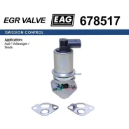 ������ EGR VAG A2/BORA/GOLF/POLO/Fabia/Octavi�A 1.4-1.6 EAG 678517 678517 ����