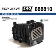 �������� PSA/FORD ���������� EGR EAG 688810 688810 ����