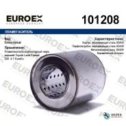 ������������� ������������ ����. ������� Toyota Land Cruiser 200 4.7 Euroex Toyota Land Cruiser 200 4.7 Euroex 101208 101208 ����