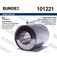 ������������� UAZ Patriot/Hunter 2.7 ������ Euroex 101221 101221 ����