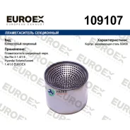 ������������� Hyundai/KIA RIO/Solaris/Accent 1.4/1.6 ���������� ����. Euroex 109107 109107 ����