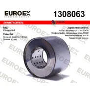 ������������� ������������ 130x80x63 ����. (������� ����� 63��, ����� ����� 80�� ������� ������� 130��) Euroex 1308063 1308063 ����