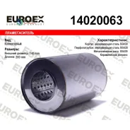 ������������� ������������ 140x200x63 ����. (������� ����� 63��. ����� ����� 200�� ������� ������� 140��) Euroex 14020063 14020063 ����