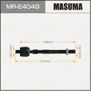 ������� ���� Masuma Renault Logan I 04-08 Masuma ������� MR-E4049 | �������� �� ��, ������, 5 ����� | �������� �� 12 ��� | ������ � ������� | �������...
