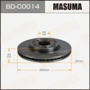 ���� ��������� Masuma, front Chery M11 08-14 [��.2] BD-C0014, �������� BDC0014 ����