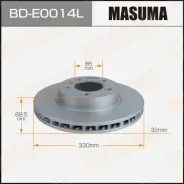 ���� ��������� Masuma, front Volkswagen Touareg 02-18 LH BD-E0014L, ����� �������� BDE0014L ����