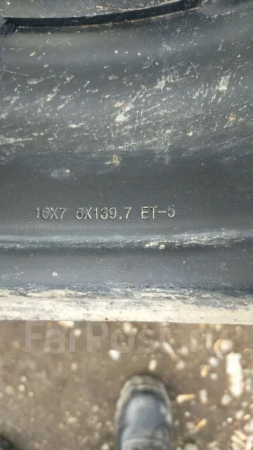 VST R. x16", 5x139.7, ET5, �� 110,1���. ����