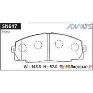 �������� ��������� ������� Advics �������� Advics SN647 Advics SN647 ����