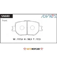 �������� ��������� ������� Advics �������� Advics SN680 Advics SN680 ����