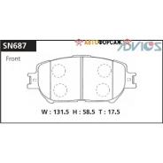 �������� ��������� ������� Advics �������� Advics SN687 Advics SN687 ����