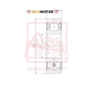 ��������� ������������� (10x30x09) ASVA AB103009 ASVA AB103009 ����