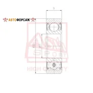 ��������� ������������� (15x32x09) ASVA AB153209 ASVA AB153209 ����