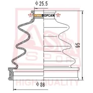 ������� ���� (�������� ��� ������) 25,5x86x95 ASVA ASBT-139 ASVA ASBT139 ����