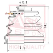 ������� ���� (�������� ��� ������) 22x78x87 ASVA ASBT-2095 ASVA ASBT2095 ����