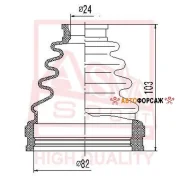 ������� ���� (�������� ��� ������) 23x75x98 ASVA ASBT-AV1 ASVA ASBTAV1 ����
