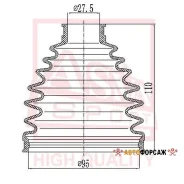 ������� ���� (�������� ��� ������) 28x96x100 ASVA ASBT-J31C ASVA ASBTJ31C ����