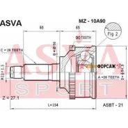 ���� �������� 26x56x28 ASVA MZ-10A90 ASVA MZ10A90 ����