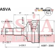 ���� �������� 22x55x25 ASVA PG-69 ASVA PG69 ����