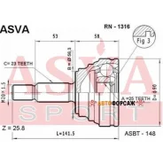 ���� �������� 25x56x23 ASVA RN-1316 ASVA RN1316 ����