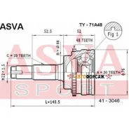 ���� �������� 30x56x23 ASVA TY-71A48 ASVA TY71A48 ����