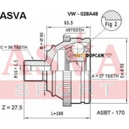 ���� �������� 27x60x38 ASVA VW-028A48 ASVA VW028A48 ����