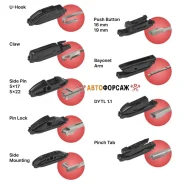 ����� ���������������� ��������� Double Force 600 �� (24) Double-Force DFHY24 Double-Force DFHY24 ����