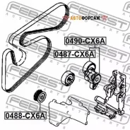 ����� �������� Febest 0487-CX6A Febest 0487CX6A ����