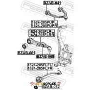����� ������ | ����� ��� | Febest 1624-205FLFL Febest 1624205FLFL ����