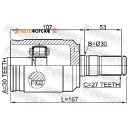 ���� ���������� 30x30x27 | ��� | Febest 2211-SEL19LH Febest 2211SEL19LH ����