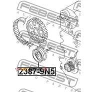 ����� ���������� ����� ��� Febest 2387-9N5 Febest 23879N5 ����