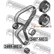 ����� �������� ����� ��� Febest 2488-MEG Febest 2488MEG ����