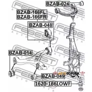 ����������� ��������� ������� ������ | ��� ����/��� | Febest BZAB-166FR Febest BZAB166FR ����