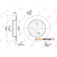 ���� ��������� ��������������� (262x10) | ��� | Lynxauto BN-1531 Lynxauto BN1531 ����